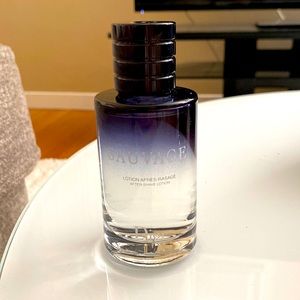 New full bottle of authentic Sauvage Dior after shave lotion